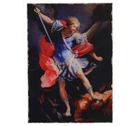 Holyart Saint Michel Archange 28x40 cm Guido Reni Retouch Bottega Tifernate