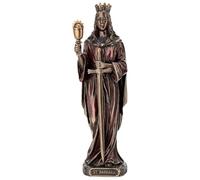 Holyart Sainte Barbe en Bronze 20 cm Veronese Design