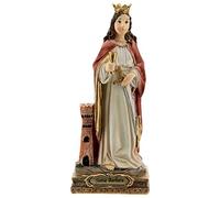Holyart Sainte Barbe Tour Statue résine 15 cm