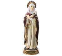 Holyart Statue de Sainte Catherine de Sienne résine 20 cm