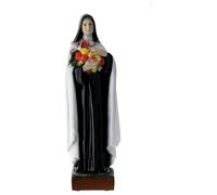 Holyart Statue Sainte Rita Poudre de marbre 30 cm
