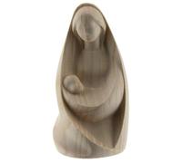 Holyart Statue Sainte Vierge La Joie Assise Bois frêne Val Gardena, 12 cm (4.73 inc.)