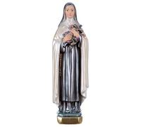 Holyart Statues en plâtre: Sainte Thérèse 30 cm plâtre nacré