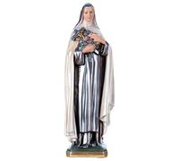 Holyart Statues en plâtre: Statue Sainte Thérèse plâtre nacré 40 cm