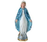 Holyart Statues en plâtre: Statue Vierge Miraculeuse 50 cm en plâtre nacré