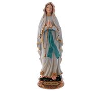 Holyart Statues en résine et PVC: Notre-Dame de Lourdes 22 cm Statue en résine