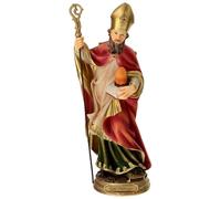 Holyart Statues en résine et PVC: Saint Ambroise Statue en résine 20 cm