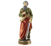 Holyart Statues en résine et PVC: Statue de Saint Paul résine 20 cm