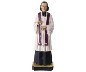 Holyart Statues en résine et PVC: Statue Jean-Marie Vianney résine Peinte 25 cm Curé d'Ars