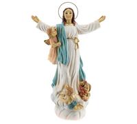 Holyart Statues en résine et PVC: Statue Notre-Dame Assomption Anges résine 30 cm