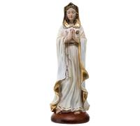 Holyart Statues en résine et PVC: Statue Notre-Dame Rose Mystique 35 cm