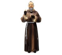 Holyart Statues en résine et PVC: Statue Padre Pio résine 12 cm
