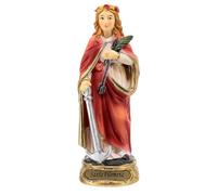 Holyart Statues en résine et PVC: Statue Sainte Philomène résine colorée 12 cm