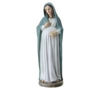 Holyart Statues en résine et PVC: Statuette Vierge Marie Enceinte 20 cm résine
