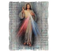 Holyart Tableau Vintage Christ Miséricordieux 10x15 cm