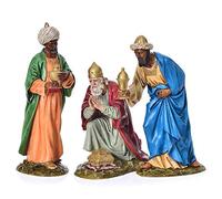 Holyart Trois Rois Mages pour crèche Landi 18 cm, Roi Mage Maure