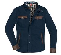 HolyFreedom Coyote Blouson textile de moto, bleu, Taille M