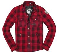 HolyFreedom Lumberjack Blouson textile de moto, Rouge, Taille M