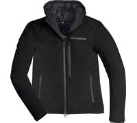 HolyFreedom Nero Sweat à capuche zippé moto, noir, Taille L