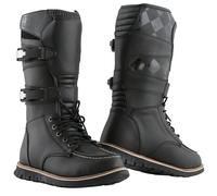HolyFreedom Night Hawk High bottes de moto imperméables, noir, Taille 43