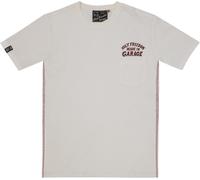 HolyFreedom Pocket Bianca T-shirt, Blanc/Rouge, Taille L