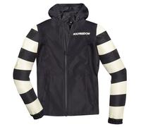 HolyFreedom Prison Cordura Veste de pluie, Noir/Blanc, Taille L