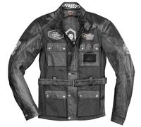HolyFreedom Quattro TL veste en cuir/textile de moto, noir, Taille L