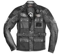 HolyFreedom Quattro TL veste en cuir/textile de moto, noir, Taille XL