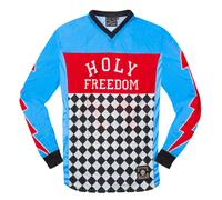 HolyFreedom Settantasette Maillot de motocross, turquoise, taille 2XL pour homme