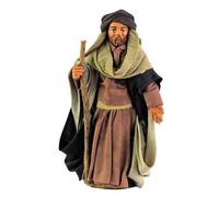 Holyhome Saint Joseph cm 10 (3,93 Inch) - crèche napolitaine terre cuite habillée