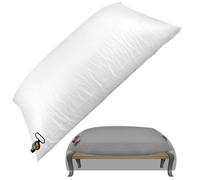 HolyMaji Housse de meubles de patio gonflable rectangulaire 221 x 99 cm, kit d'hivernage pour table de terrasse, housse imperméable pour meubles d'extérieur, empêche les feuilles, l'eau et la neige de