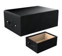 Holymuss Boîte de pilates pour réformateur 66 x 38 x 24 cm - En polyuréthane et bois de qualité supérieure - Pour pilates - Utilisation domestique - Noir
