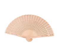 Holz-Faltfächer - Duftender Handfächer Mit Duft, Faltbarer Fächer, Sandelholz, Dekorativer Hohlfächer Aus Holz, Handfächers, Handgefertigt, Handfächer Mit Quasten Für Frauen, Faltbar, Hochzeit