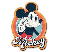 Trefl – Puzzle en bois Mickey Mouse rétro 20191 – 160 pièces, multicolore, enfant