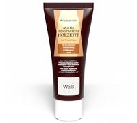 Holzando® Mastic à bois acrylique fin pour bois, OSB et murs Blanc 10, tube de 250 g