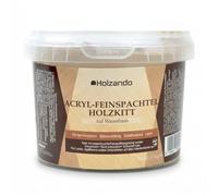 Holzando Mastic à bois fin pour bois, OSB et murs 1 kg Chêne moyen 50