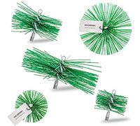 HOLZBRINK Hérisson de ramonage pour cheminée et poêle 250 mm brosse de nettoyage synthétique M12, 1 pc