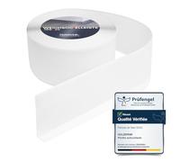 HOLZBRINK Plinthe PVC flexible 100x25mm, 10 m | Plinthe souple pour protéger mur cuisine, garage, couloir| Cornière PVC | Couleur : blanc