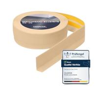 HOLZBRINK Plinthe souple autoadhésive 50x20mm, 25 m | Plinthe PVC pour finition plan de travail, sous-meubles| Cornière PVC flexible | Couleur : pin