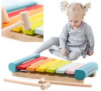 Holzfarbene Klanghölzer für Kinder