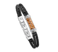 HOLZKERN Bracelet pour Homme Acier Inoxydable 9010631026509