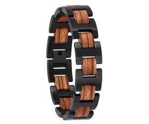 HOLZKERN Bracelet pour Homme Acier Inoxydable 9120078334218