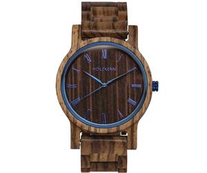 Holzkern Fall Morning 9120078332702 - Homme - 40 mm - Analogique - Quartz - Verre minéral