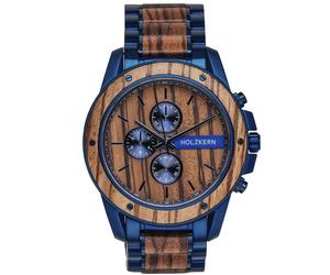 Holzkern Gareth 9120078333167 - Homme - 45 mm - Analogique - Quartz - Verre minéral