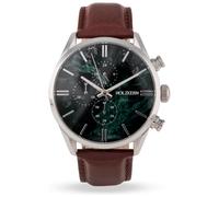Holzkern Gifted 9010631018580 - Homme - 43 mm - Analogique - Quartz - Verre minéral