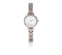 HOLZKERN Montre à Quartz pour Femme « Skadi » Couleur argentée/Nacre