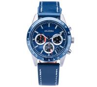 HOLZKERN Montre Homme en Titane « Neverrest » marbre/Bleu