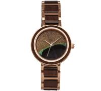 Holzkern The Optimist 9120078334843 - Femme - 36 mm - Analogique - Quartz - Verre minéral