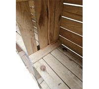 Holzkisten 4er Set 50 x 40 x 30cm Vintage Natur