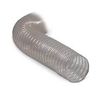 HOLZKRAFT 51425035 Holzstar Tuyau flexible en polyuréthane transparent avec spirale, diamètre 100 mm x 5 m